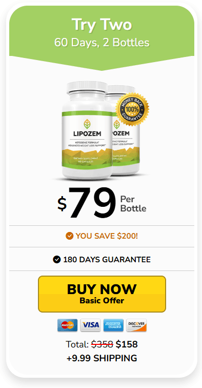 Lipozem 1 bottle